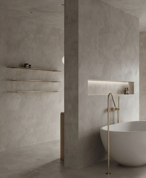 좁은 욕실 조적파티션, 폼세라믹으로 하세요